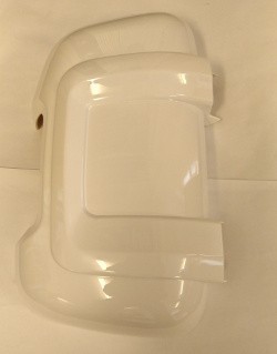 Wing Mirror Protection Covers White - Ducato Motorhome
