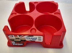 Muggie 4Cup or Bottle Holder in Red