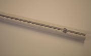 Plastic Awning Skirt Attachment Rail 2.5m