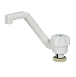 Reich Single Deluxe Tap White