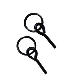 Steel Ring And Pin 3cm x 2 Pin (Pair)