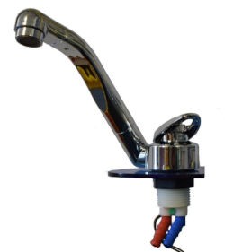 Samba Mixer Lever Tap - 3/8 Hose Nozzle