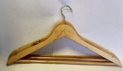 Clothes Hangers - Wooden x 3