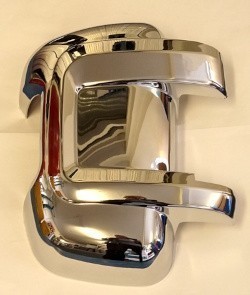 Wing Mirror Protection Covers Chrome- Ducato Campervan