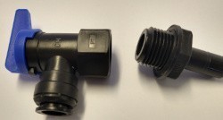 Push-Fit Stem Shut Off Valve 12mm