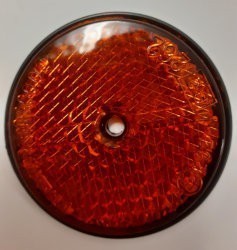 Side Reflector - Circle (Amber)