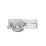 Stainless Steel Sink and Drainer 21.75" X 14"