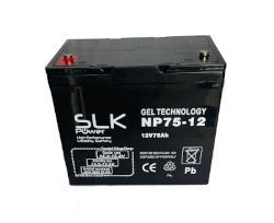 2x SLK 12V 75amp Mobility Scooter Battery
