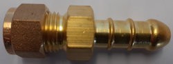 Straight Nozzle Adapter to Pipe - 5/16"