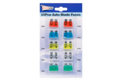 Streetwize Assorted Auto Blade Fuses x 10 Pack