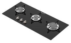 Thetford Topline 931 - 3 Burner Gas Hob