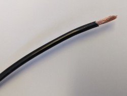 Thin Wall Auto Cable - 6mm Black