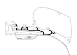 Thule Awning Adapter 6200 / 6300 SmartClamp - L2