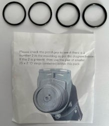 Truma Ultraflow Pistol Connector O-Rings Pack Of 4