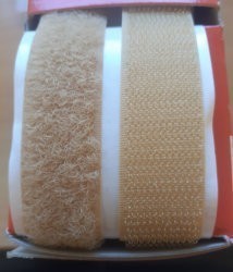 Velcro Self Adhesive Beige