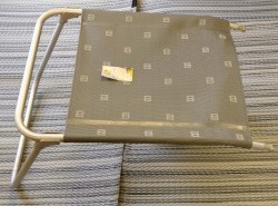 Via Mondo Footrest For Highback Aluminium Chair - Grey
