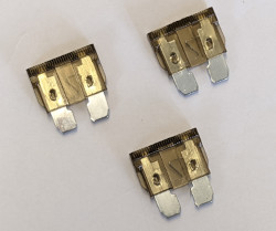 W4 Blade Fuses - 7.5 Amp (Pack of 3)