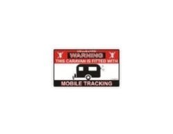 W4 Caravan Tracker sticker