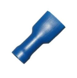 W4 Crimp Terminal - Female Spade 6.3 Blue