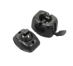 W4 Lever Release Door Retainer Black