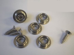 Awning Skirt Studs & Screws x 5 W4