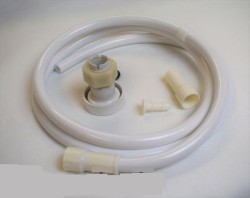 Shower Hose Assembly 1.5m White - Whale