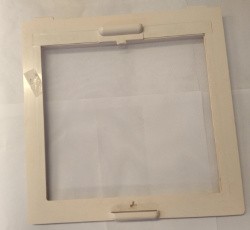 420/430 Fly Net c/w Roller Blind White