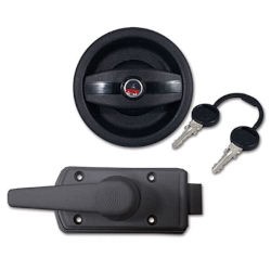 Zadi Right Hand Door Lock Black