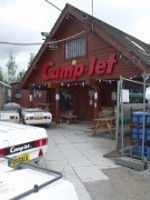 Camperlands Log Cabin style shop