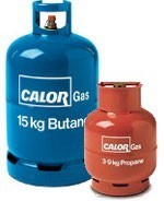 Calorgas large camping and caravan gas bottles