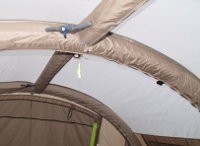 Air beams on inflatable tents instead of steel of fibreglass poles