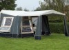 Easy to set up zip on sun canopy makes an ideal BBQ or dining area