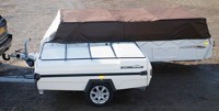 Folding Camper large bodied trailer weighs between 500-1000kg