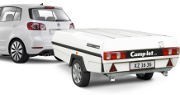 Small Camp-let trailer tent can be towed by VW Golf and smaller cars