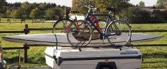 Boats, golf clubs and fishing gear can be carried with ease
