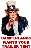 Camperlands wants your Used Trailer Tents and folding campers