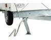 Trigano Galleon is fitted with 4 corner steadies to stabilise the 
trailer unit when in use
