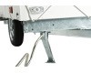 Trigano Galleon is fitted with 4 corner steadies to stabilise the 
trailer unit when in use