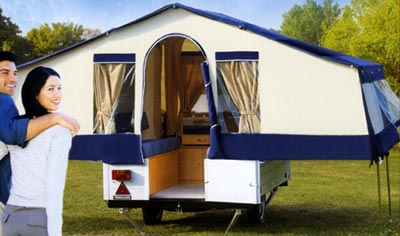 folding camper van